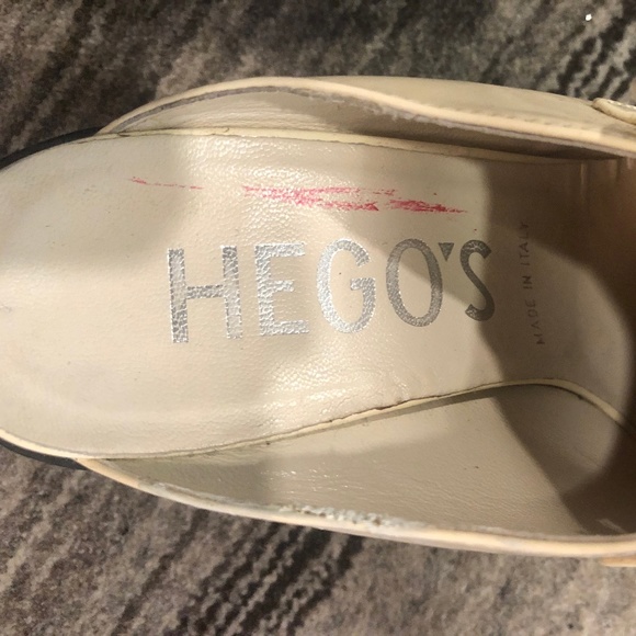 Hego's Milano White Leather Shoes I Made in Italy - Picture 5 of 6